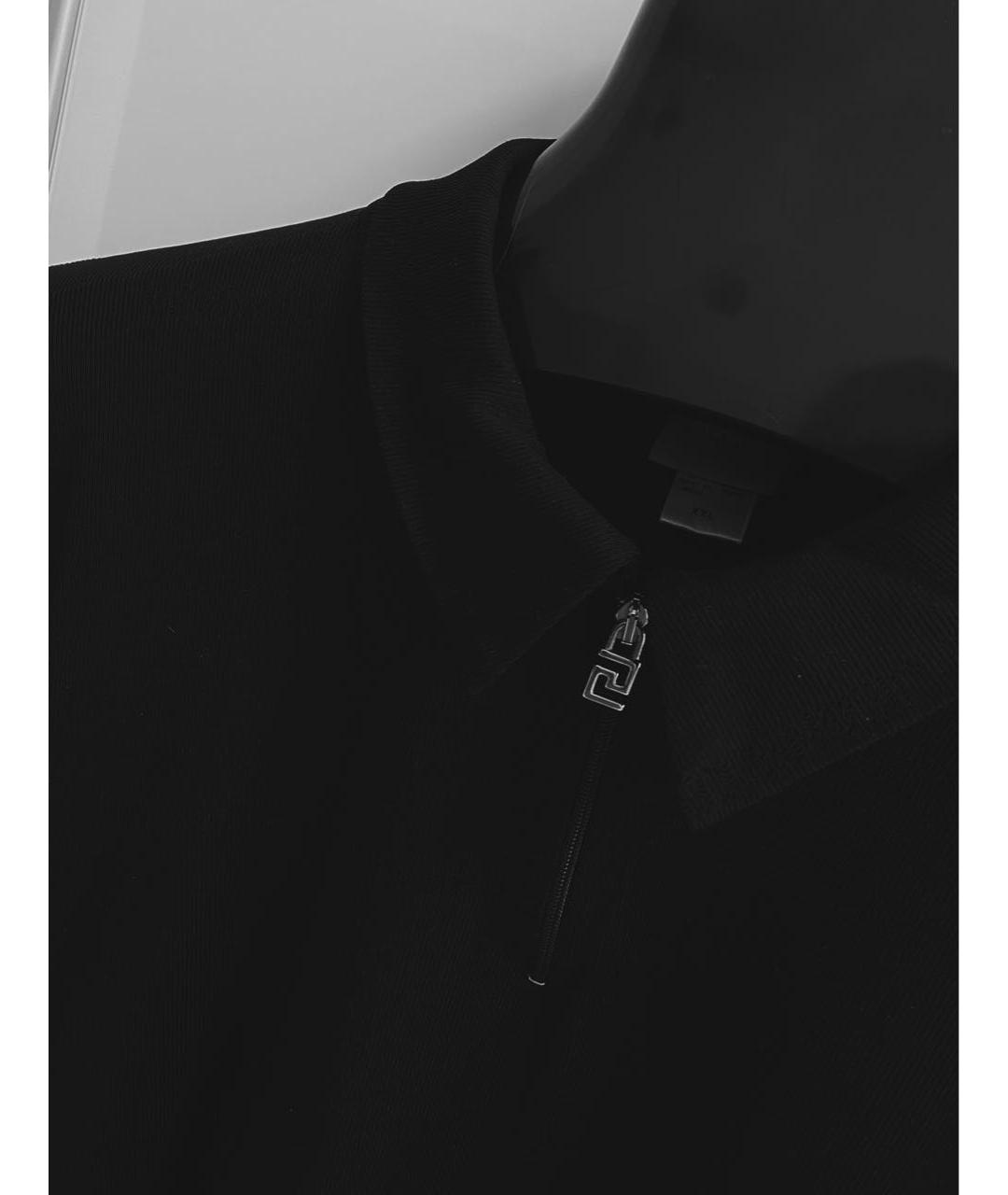 VERSACE JEANS COUTURE Черный синтетический джемпер / свитер, фото 3