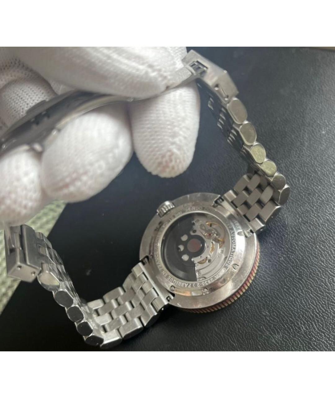 Alain Silberstein Серебряные часы из экзотической кожи, фото 7