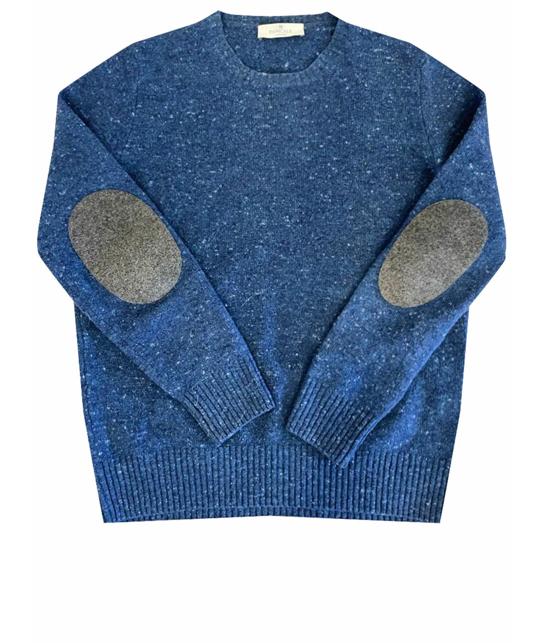 PANICALE Синий кашемировый джемпер / свитер, фото 1