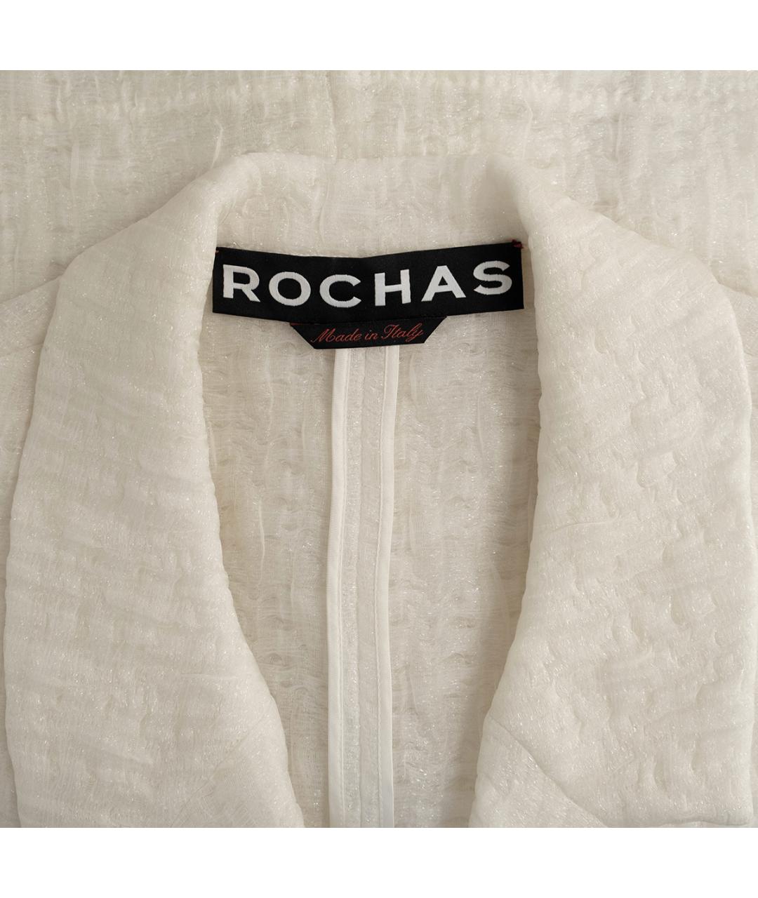 ROCHAS Белый полиамидовый костюм с юбками, фото 7