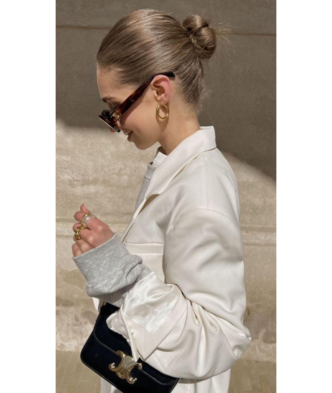 CELINE Коричневые солнцезащитные очки, фото 7