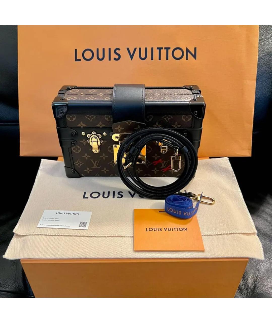 LOUIS VUITTON Коричневая сумка через плечо, фото 9