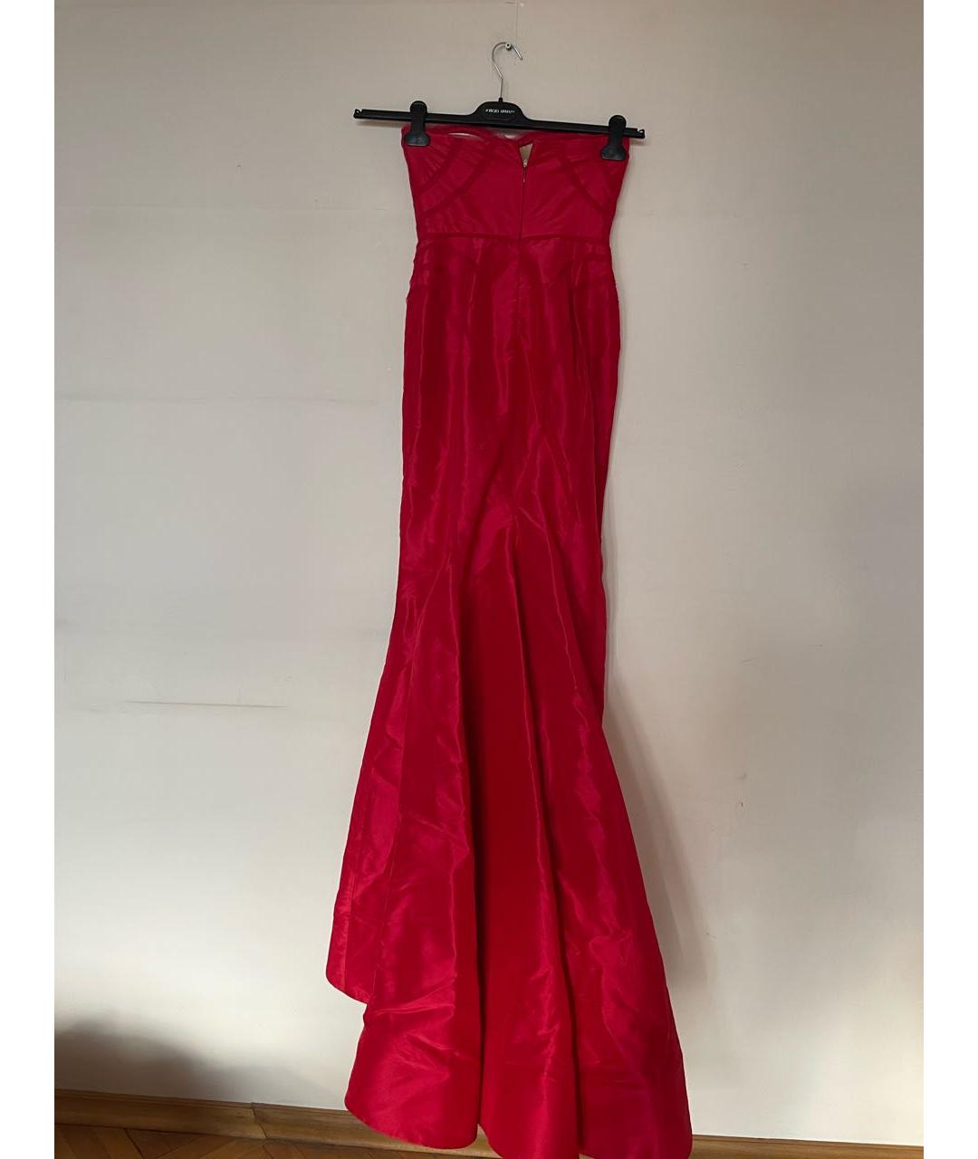 ZAC POSEN Красное вечернее платье, фото 4