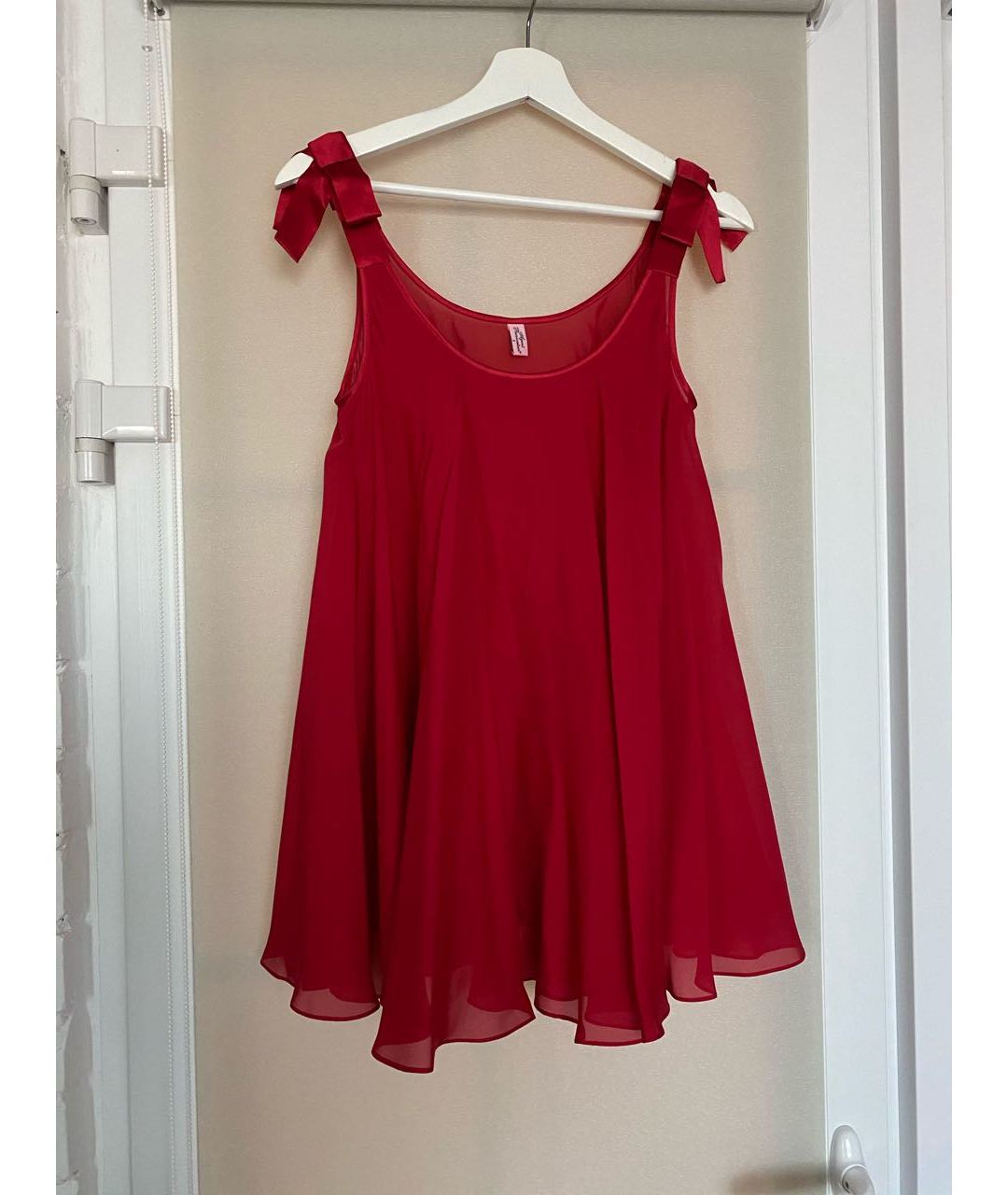 AGENT PROVOCATEUR Красная шелковая пижама, фото 5