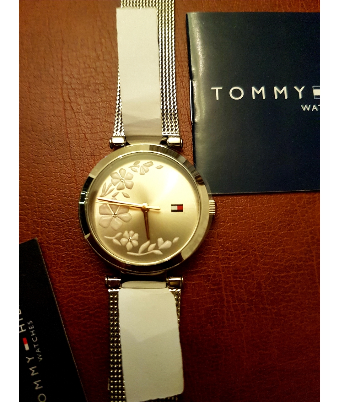 TOMMY HILFIGER Белые стальные часы, фото 4