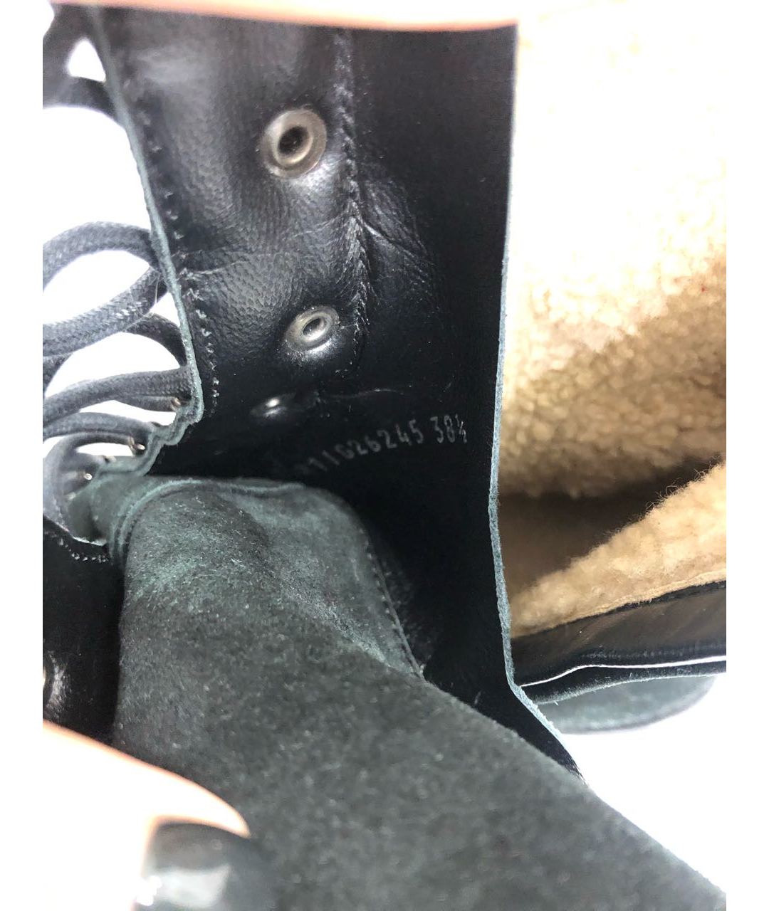CHANEL PRE-OWNED Черные ботинки, фото 6