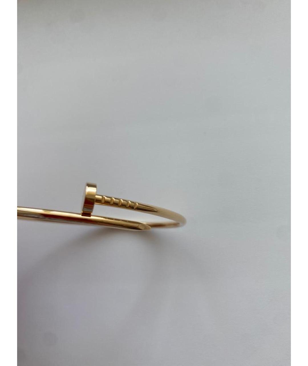 CARTIER Желтый браслет из желтого золота, фото 3
