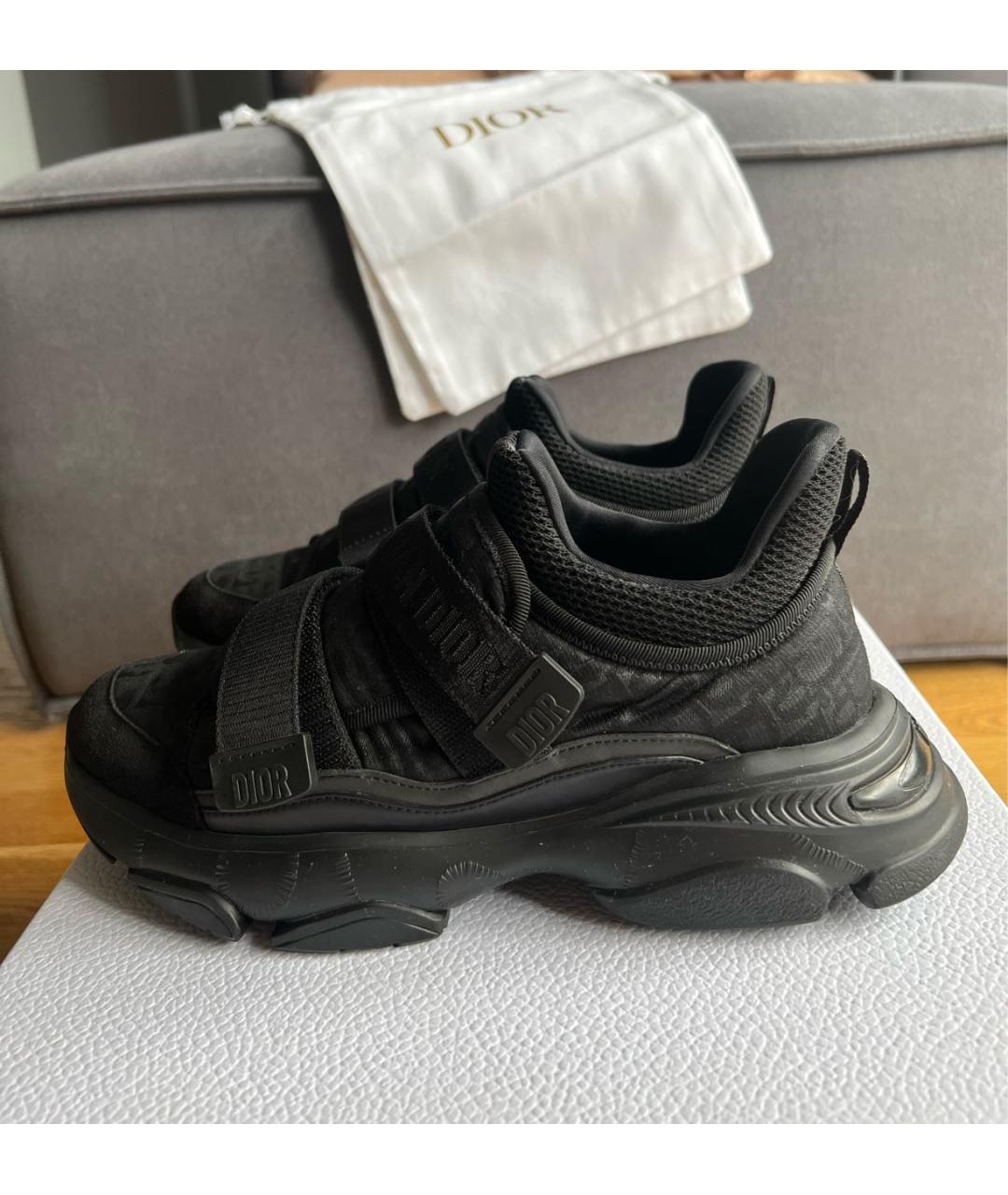 CHRISTIAN DIOR Черные кроссовки, фото 2