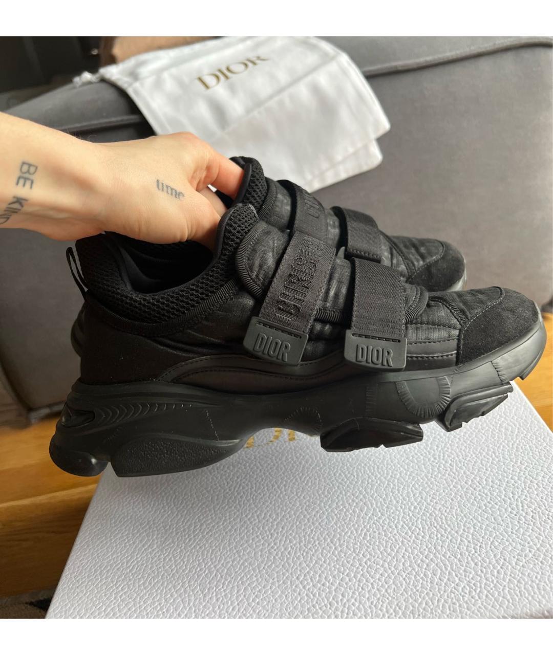CHRISTIAN DIOR Черные кроссовки, фото 6