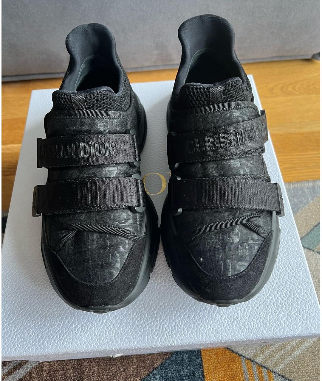 CHRISTIAN DIOR Черные кроссовки, фото 3