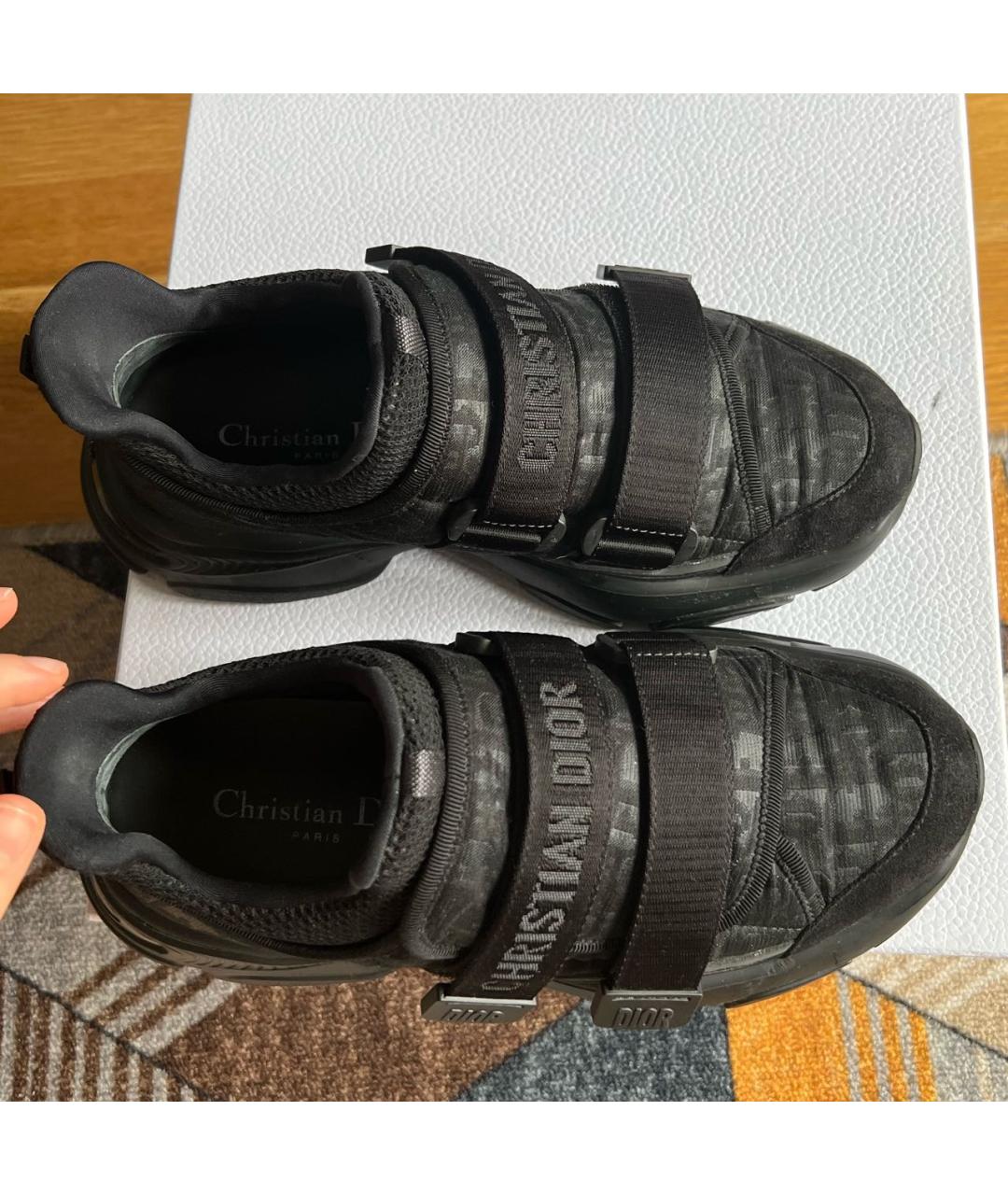 CHRISTIAN DIOR Черные кроссовки, фото 8