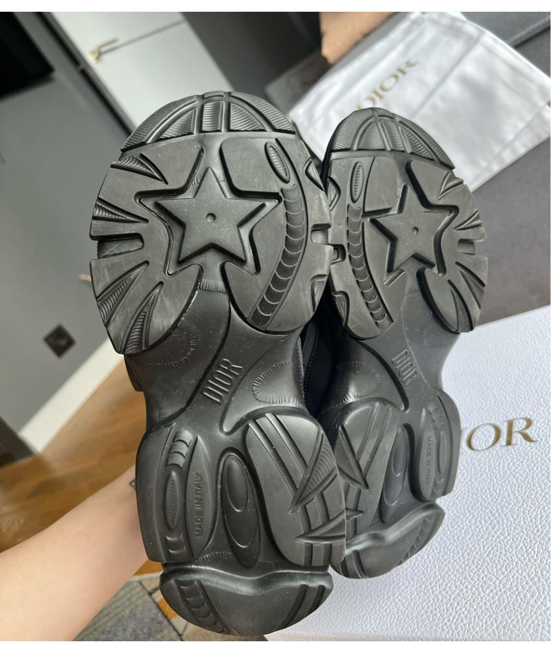 CHRISTIAN DIOR Черные кроссовки, фото 5