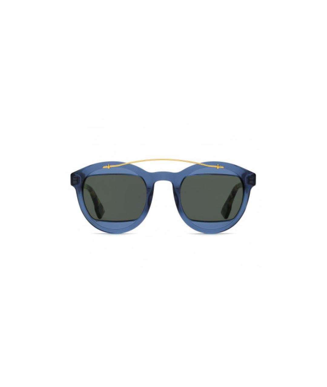 CHRISTIAN DIOR PRE-OWNED Синие пластиковые солнцезащитные очки, фото 1