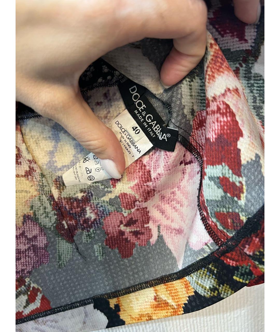 DOLCE&GABBANA Шелковая блузы, фото 3