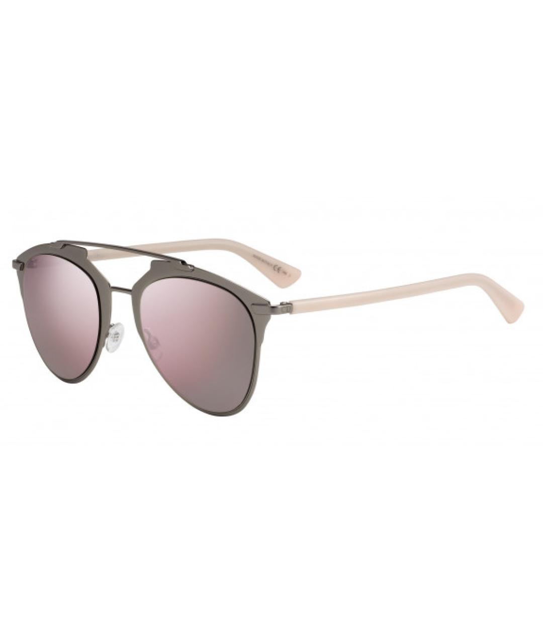 CHRISTIAN DIOR PRE-OWNED Розовые металлические солнцезащитные очки, фото 1