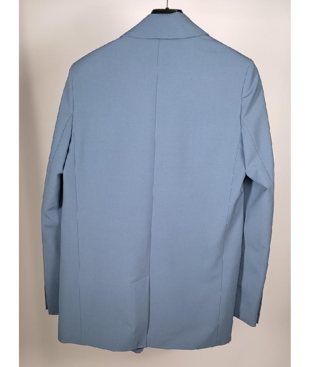 JOSEPH Голубой шелковый жакет/пиджак, фото 2