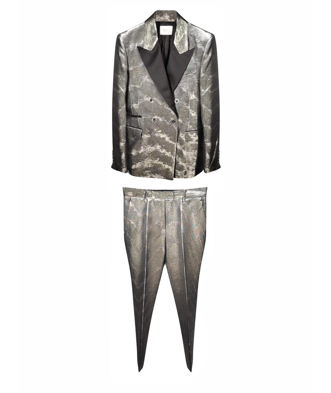RACIL Серый полиэстеровый костюм с брюками, фото 1