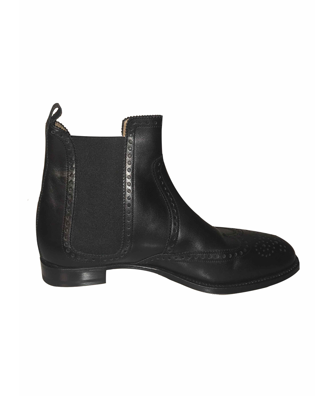 HERMES PRE-OWNED Черные кожаные ботинки, фото 1