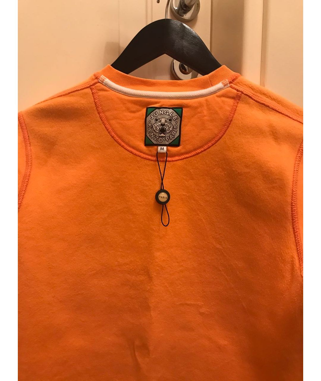 KENZO Оранжевый хлопковый джемпер / свитер, фото 3