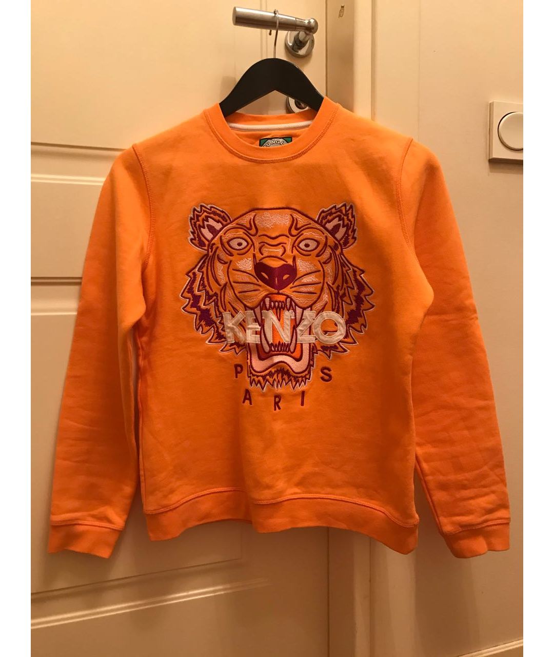 KENZO Оранжевый хлопковый джемпер / свитер, фото 5