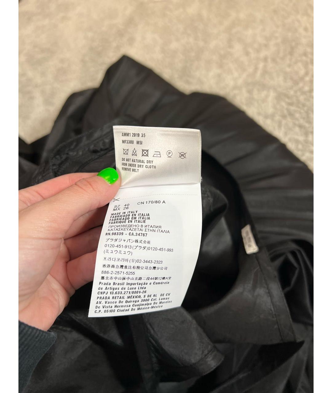 MIU MIU Черное платье, фото 5