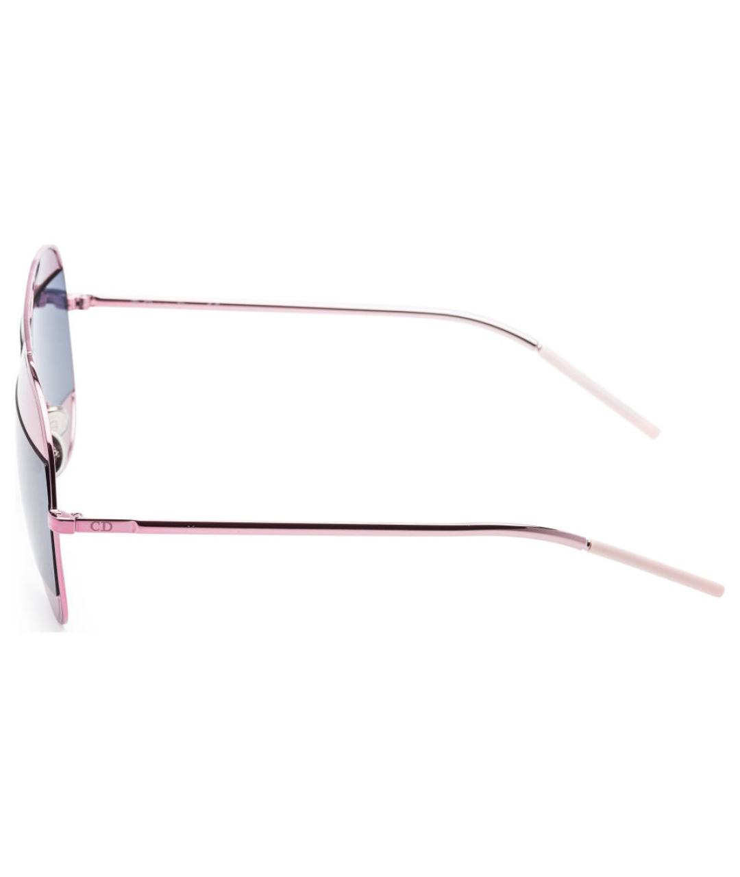 CHRISTIAN DIOR PRE-OWNED Розовые металлические солнцезащитные очки, фото 4