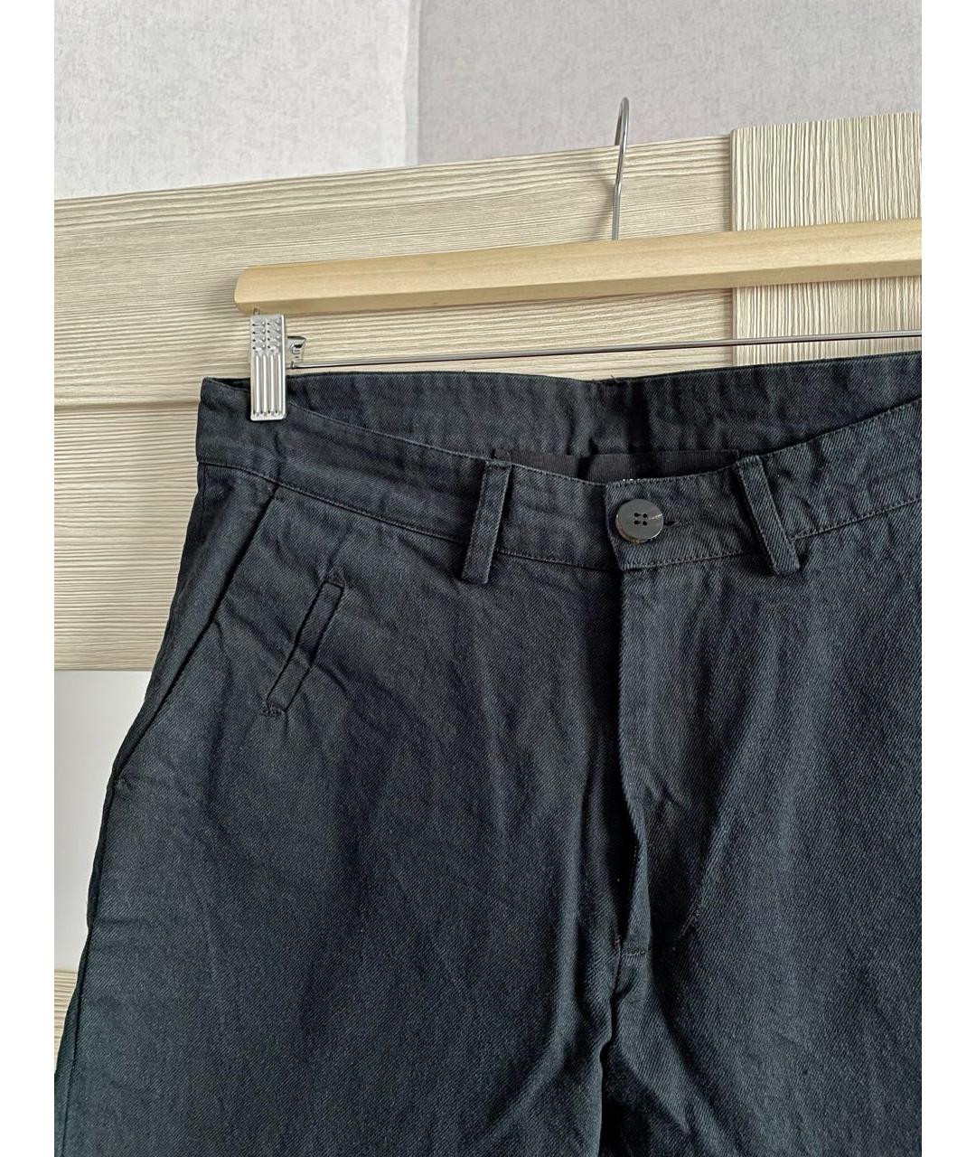 ISABEL BENENATO Черные хлопковые джинсы скинни, фото 5