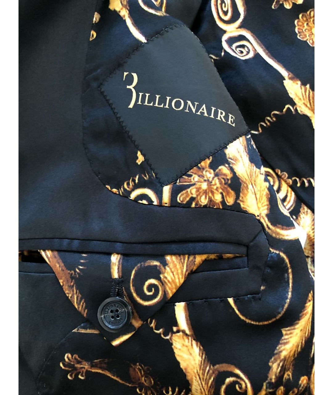 BILLIONAIRE Черный вискозный жакет/пиджак, фото 7