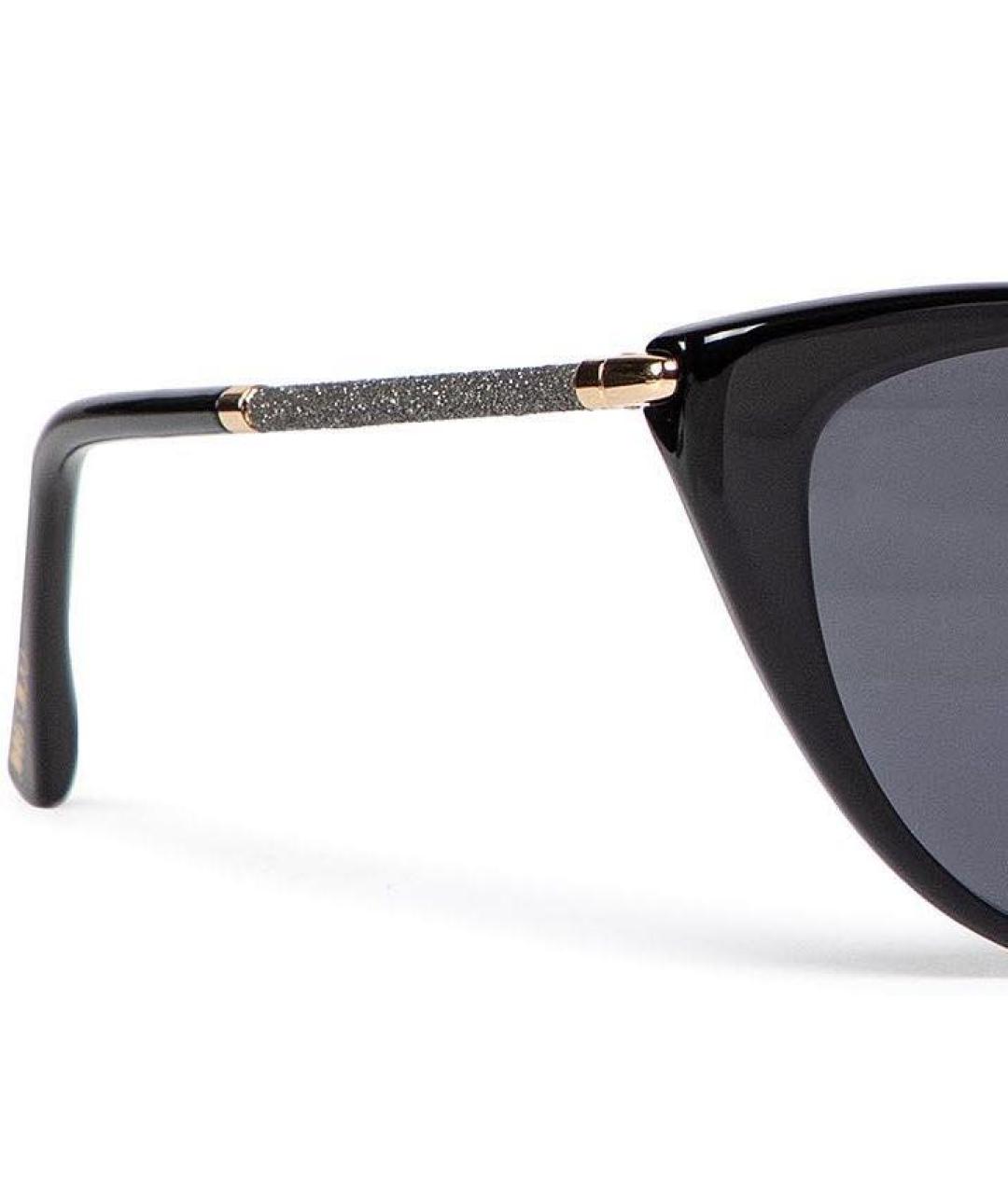 JIMMY CHOO Черные пластиковые солнцезащитные очки, фото 8