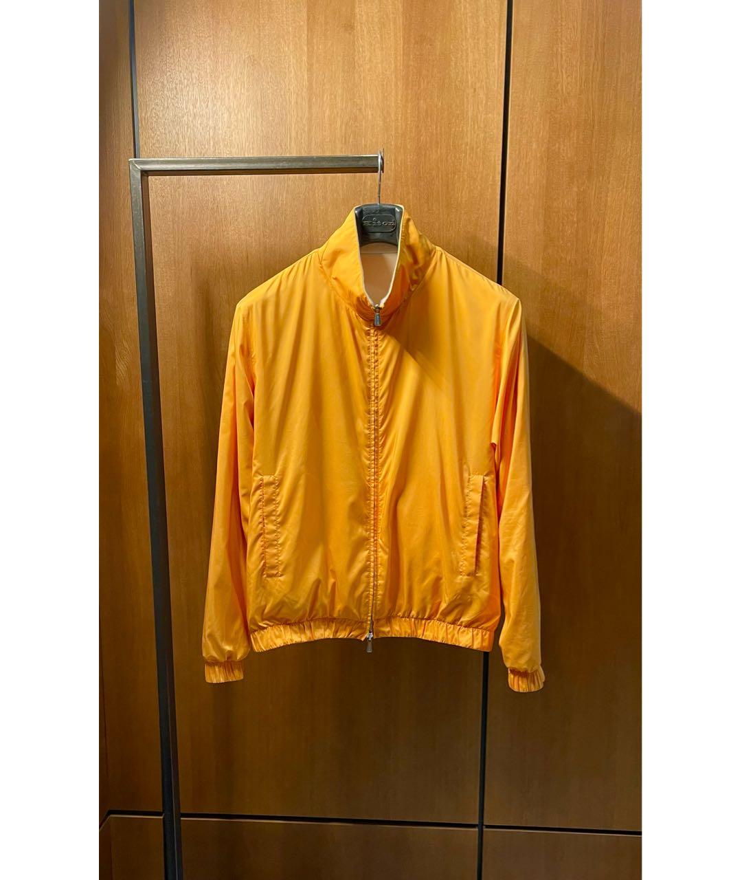 LORO PIANA Оранжевая кашемировая куртка, фото 8