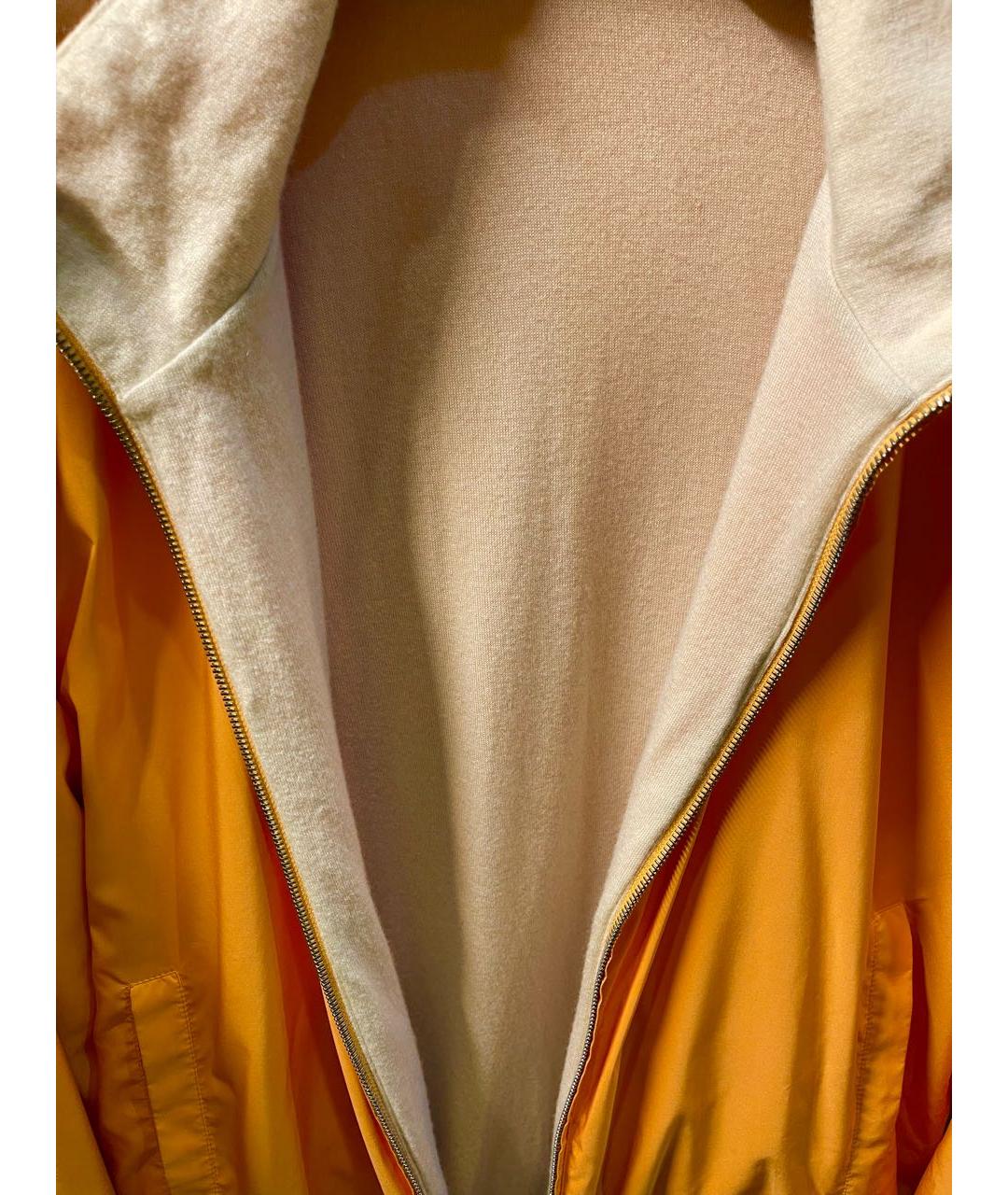 LORO PIANA Оранжевая кашемировая куртка, фото 4