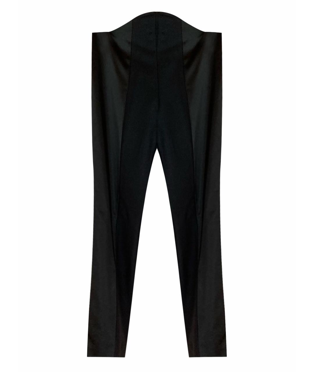 LA PERLA Черные шерстяные брюки узкие, фото 1