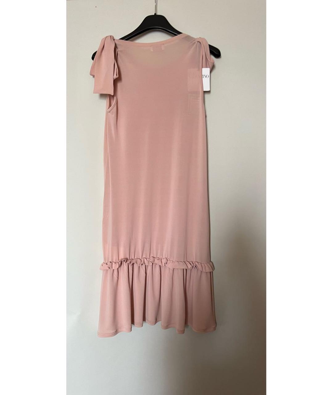 RED VALENTINO Розовое повседневное платье, фото 2