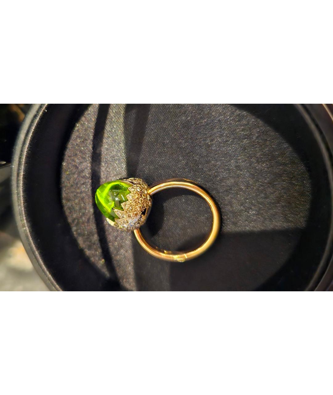 POMELLATO Зеленые кольцо из розового золота, фото 3