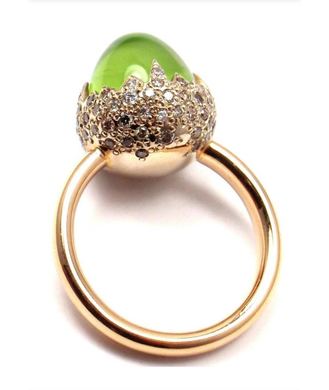 POMELLATO Зеленые кольцо из розового золота, фото 10