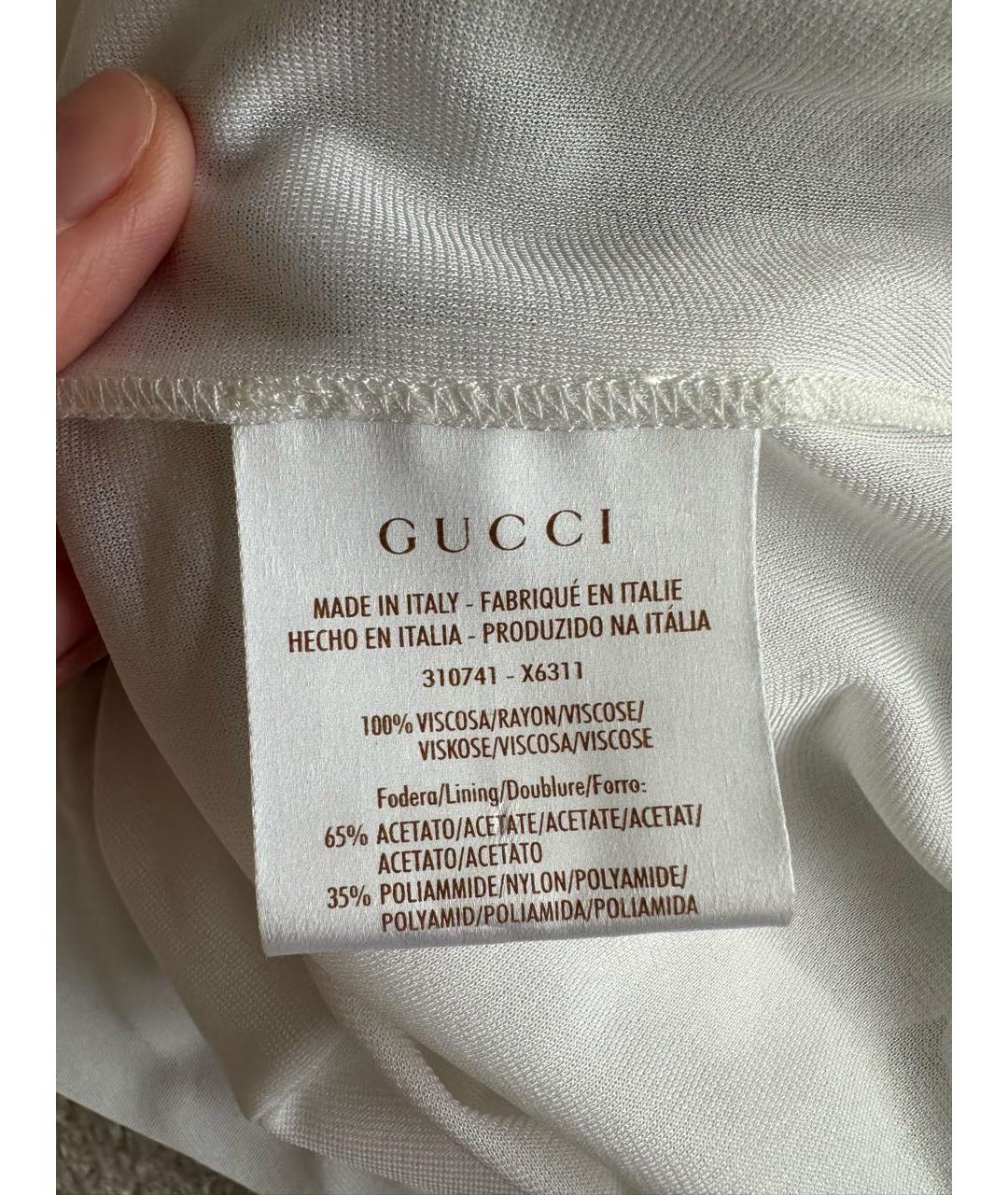 GUCCI Вискозное повседневное платье, фото 7