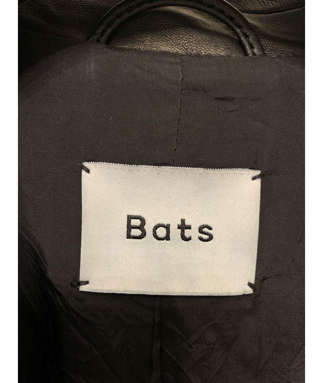 BATS Черный кожаный жакет/пиджак, фото 3