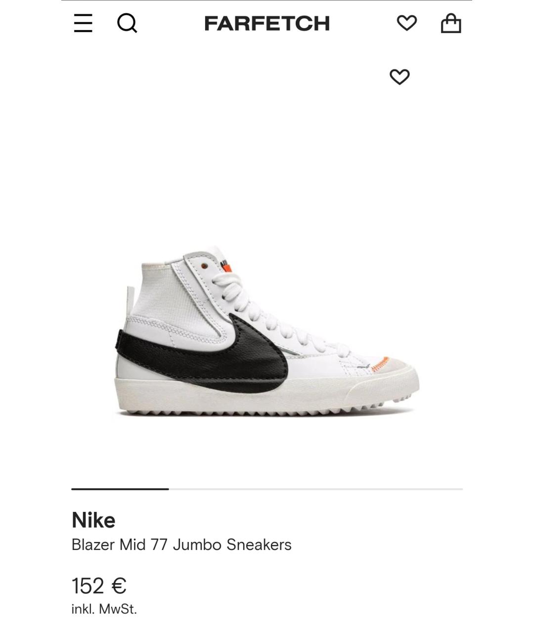 Nike blazer white on sale