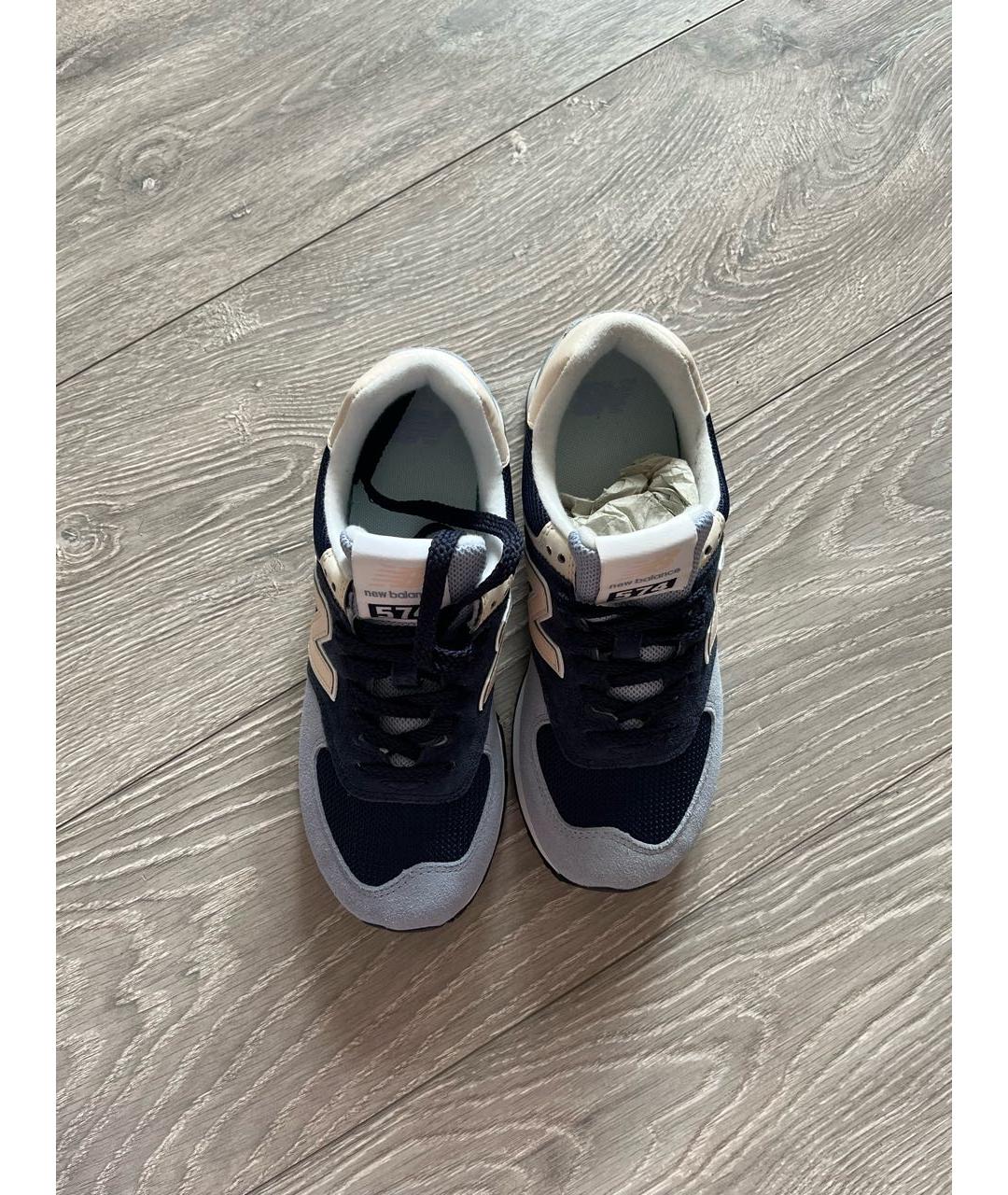 NEW BALANCE Мульти замшевые кроссовки, фото 3