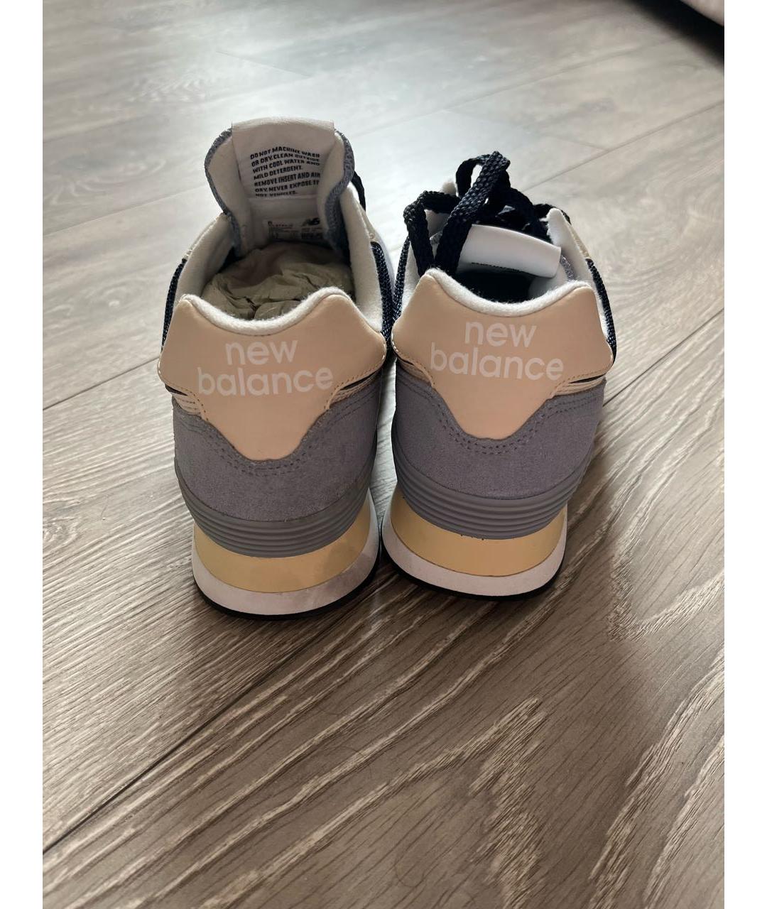 NEW BALANCE Мульти замшевые кроссовки, фото 4