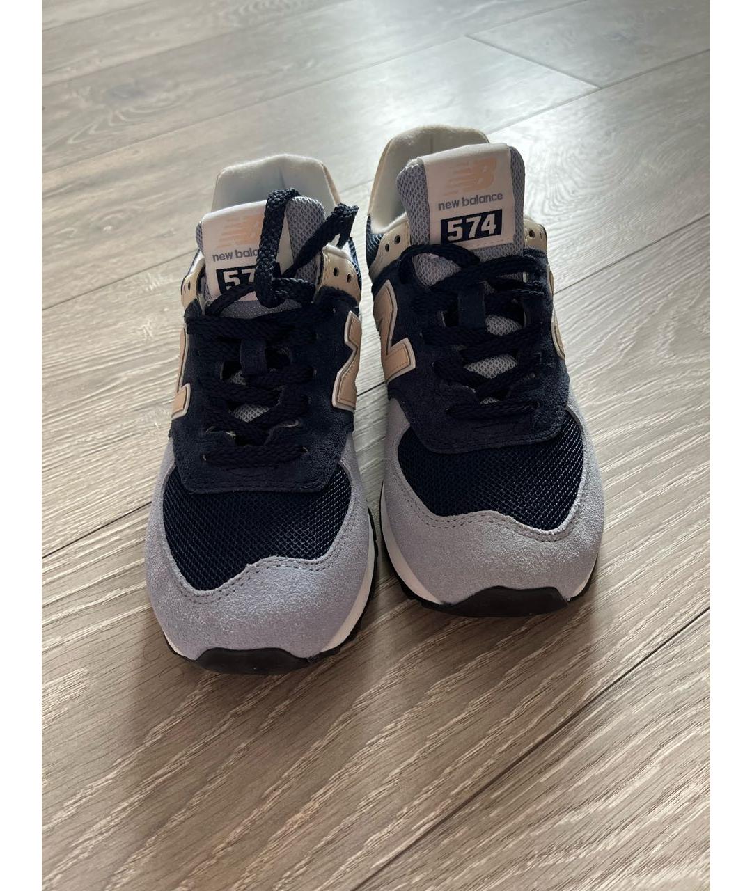 NEW BALANCE Мульти замшевые кроссовки, фото 2