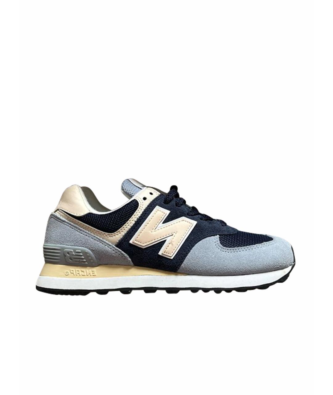NEW BALANCE Мульти замшевые кроссовки, фото 1