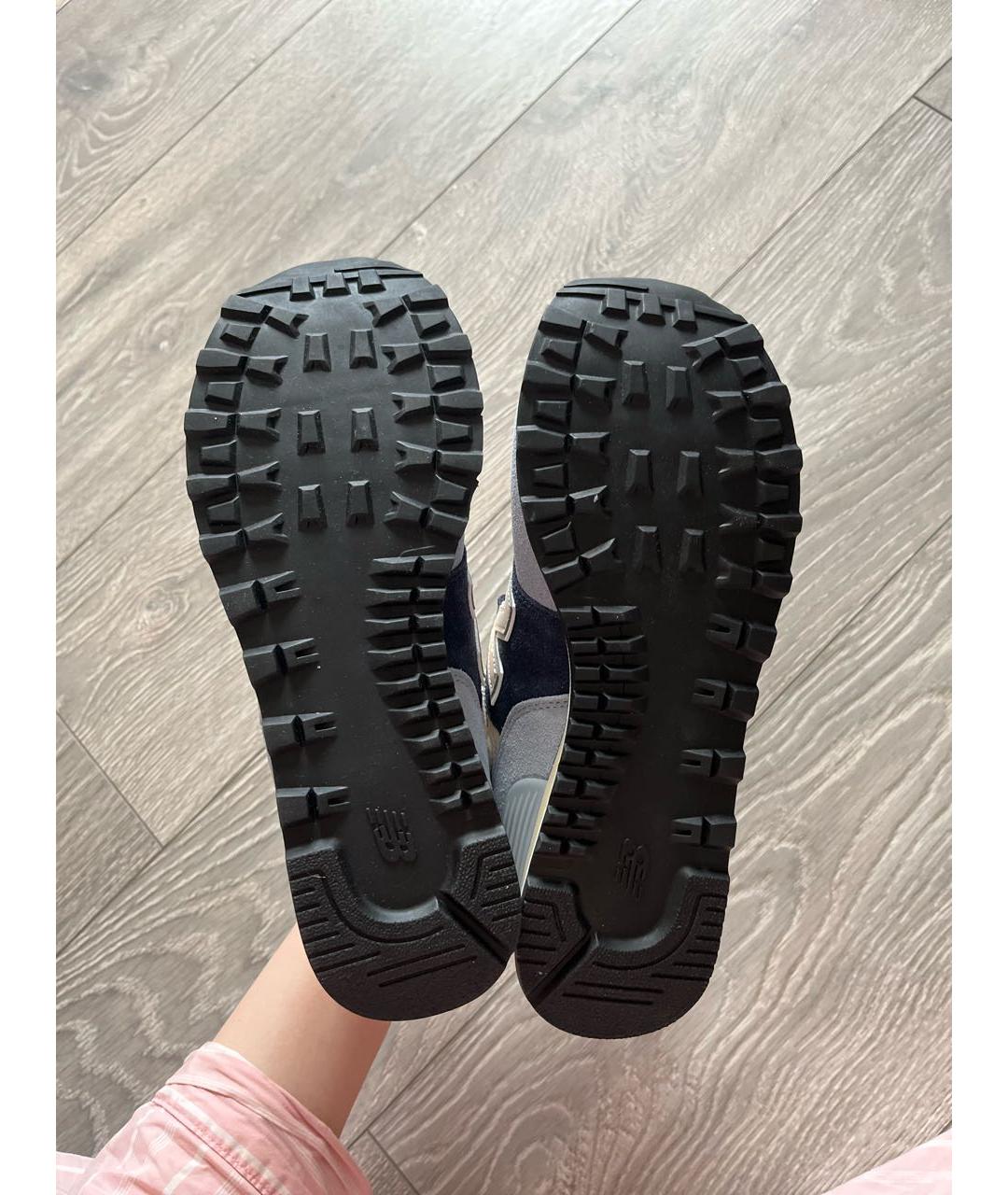 NEW BALANCE Мульти замшевые кроссовки, фото 5