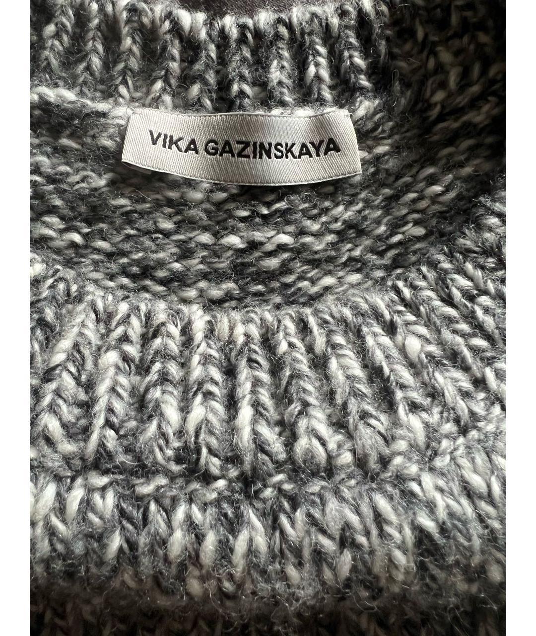 VIKA GAZINSKAYA Серый джемпер / свитер, фото 4