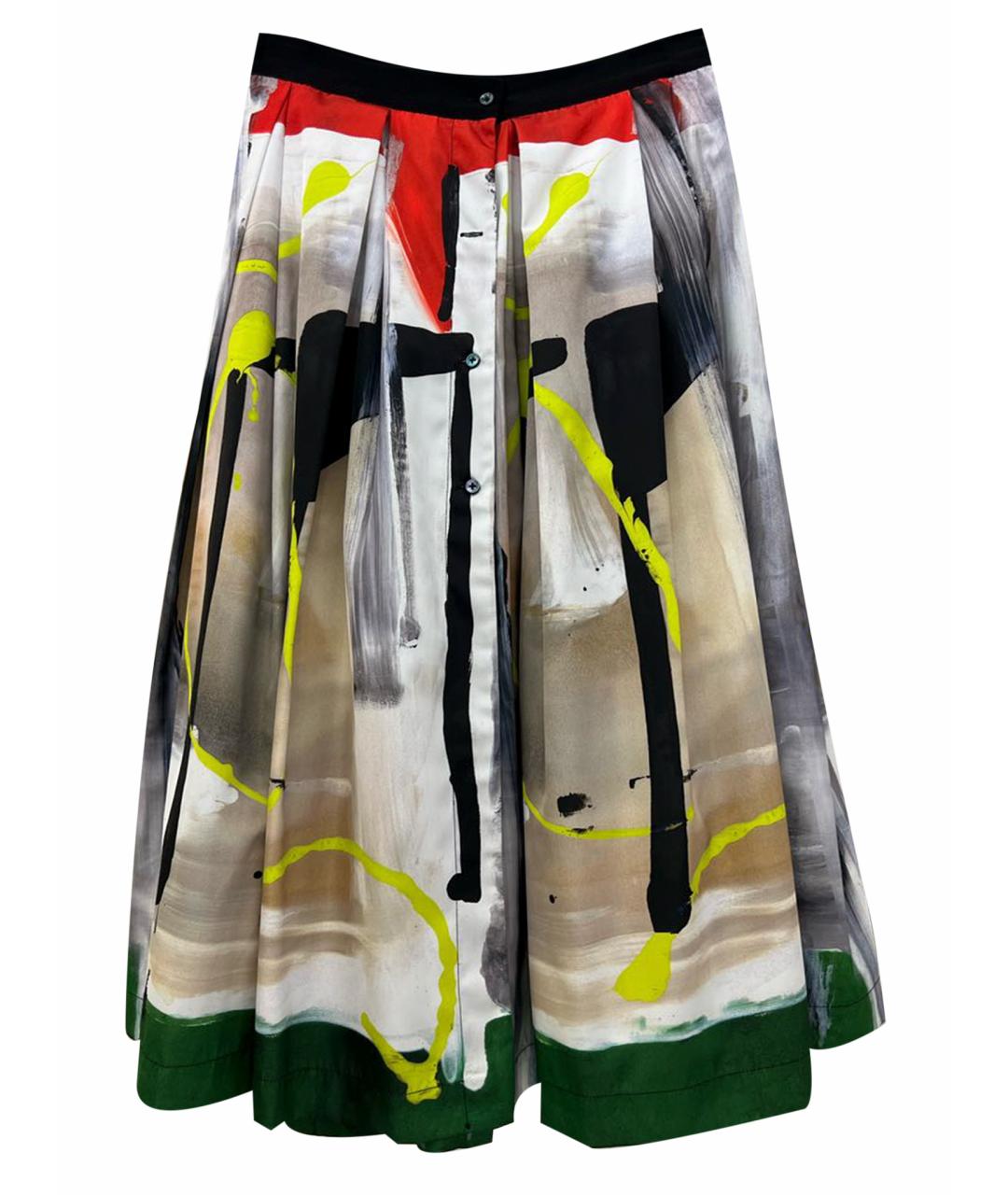 SARA ROKA Мульти полиэстеровая юбка миди, фото 1