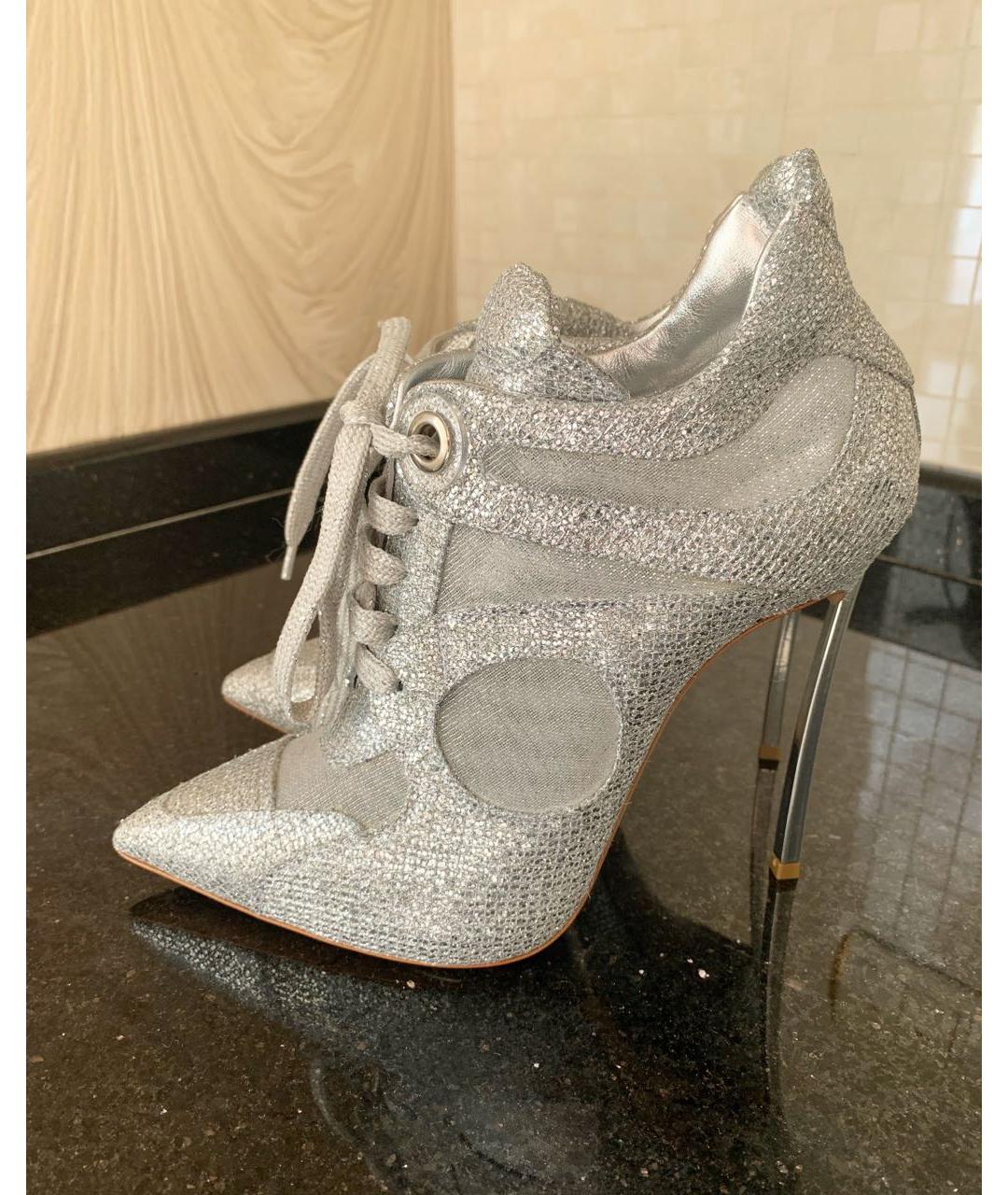 CASADEI Серебряные ботильоны, фото 9