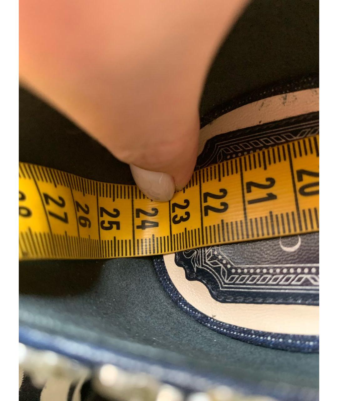 CHRISTIAN DIOR Темно-синие туфли, фото 4