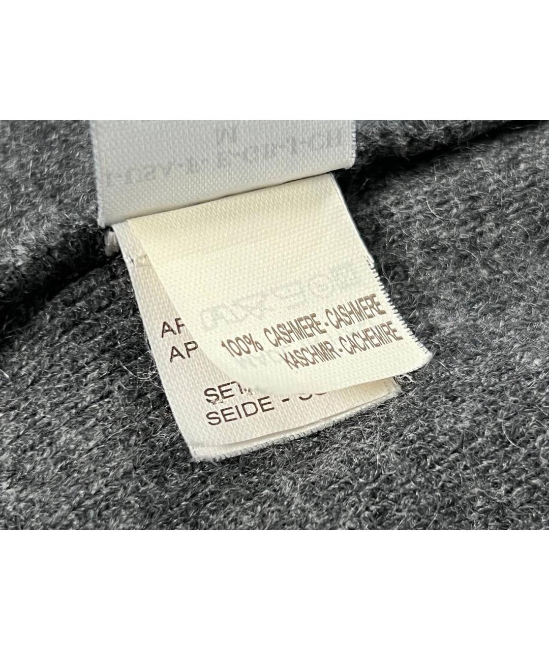 BRUNELLO CUCINELLI Антрацитовый кашемировый кардиган, фото 7