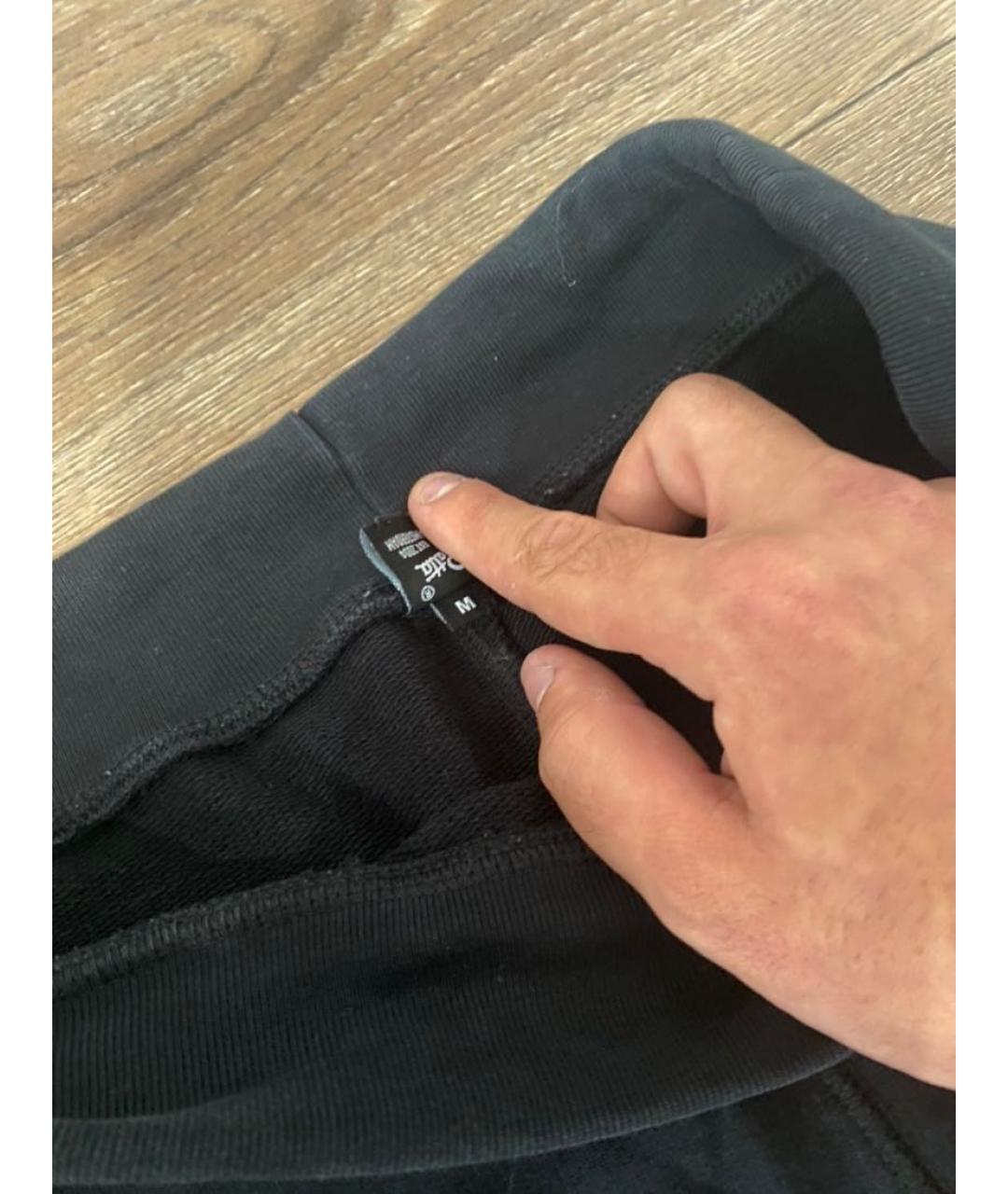 Patta Черные хлопковые повседневные брюки, фото 5
