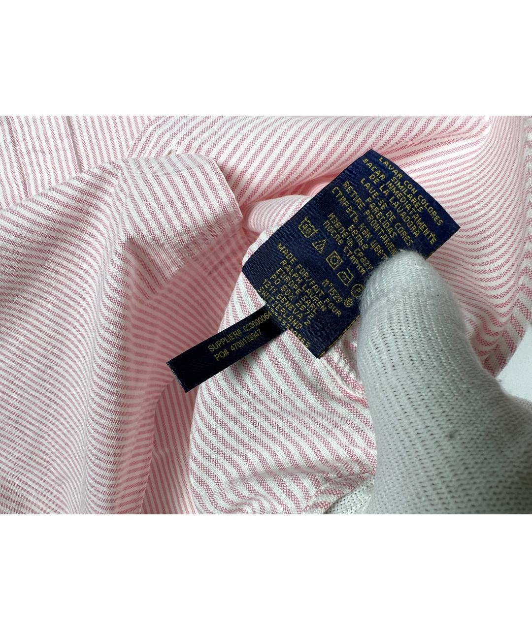 POLO RALPH LAUREN Мульти хлопковая классическая рубашка, фото 5